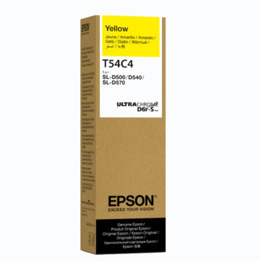 Epson Cartuccia T54C4 Giallo per Stampante SL-D500/SL-D540/SL-D570 Epson Cartuccia T54C4 Giallo per Stampante SL-D500/SL-D540/SL-D570